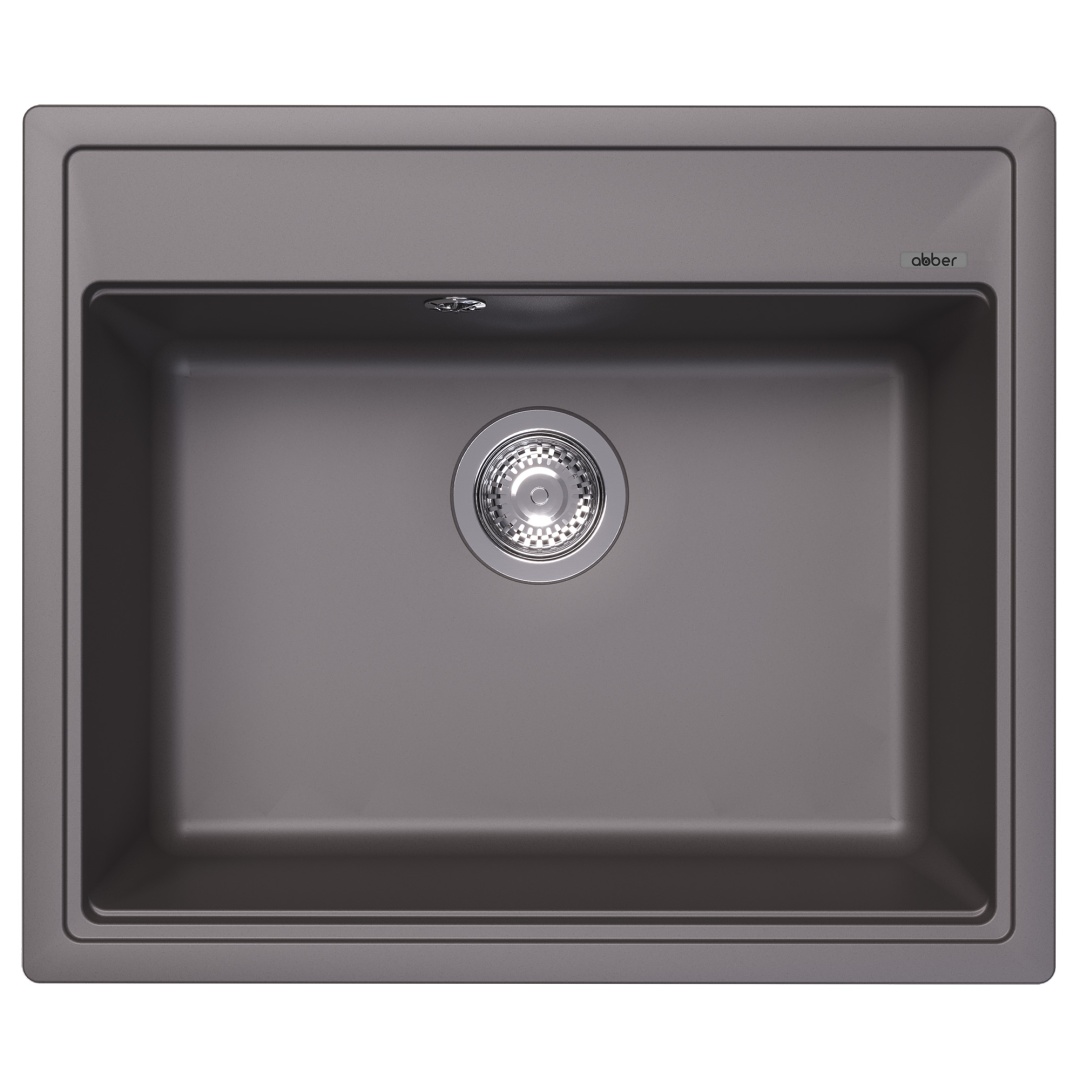 Кухонная мойка ABBER Quarz AQ2902G серый в строительном магазине