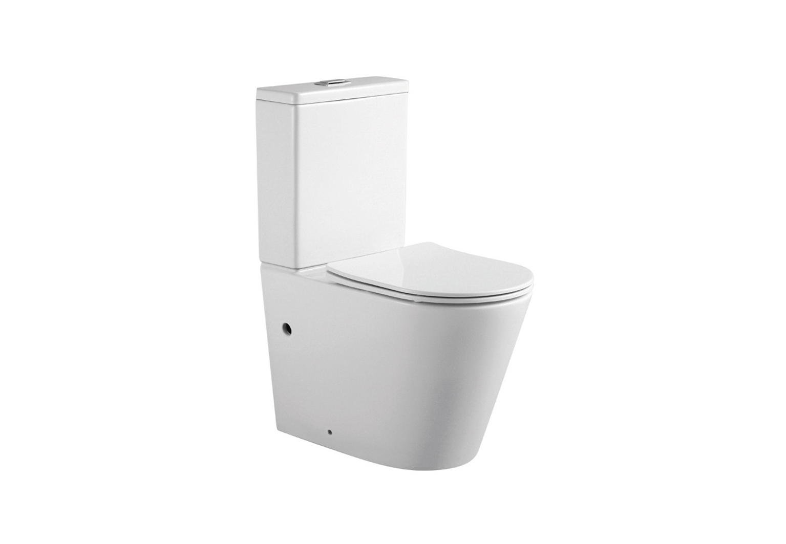 Унитаз напольный Aquatek ВЕГА AQ2904-00 630x390x825 безободковый с бачком с сиденьем тонкое в строительном магазине