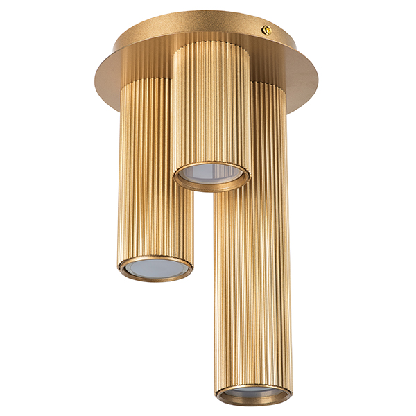 718033 Люстра ROMA 3х28W GU10 (led) CHAMPAGNE GOLD в строительном магазине