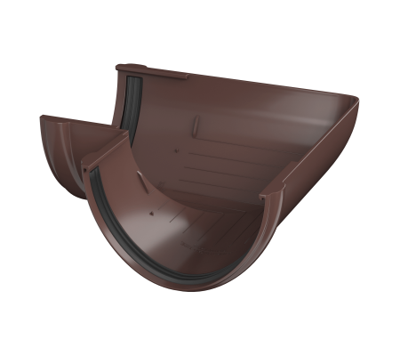 Угол Желоба 90 гр. ТехноНиколь коричневый