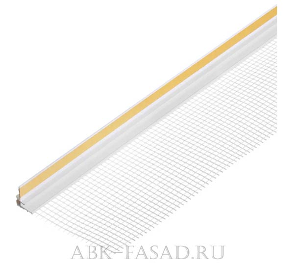 Bella-Plast «ПВХ с сеткой»Белый, Серый