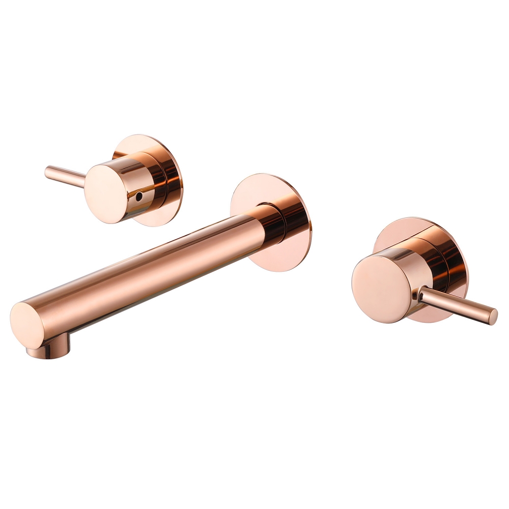 Смеситель ABBER Emotion AF88121RG скрытого монтажа для раковины, розовое золото в строительном магазине