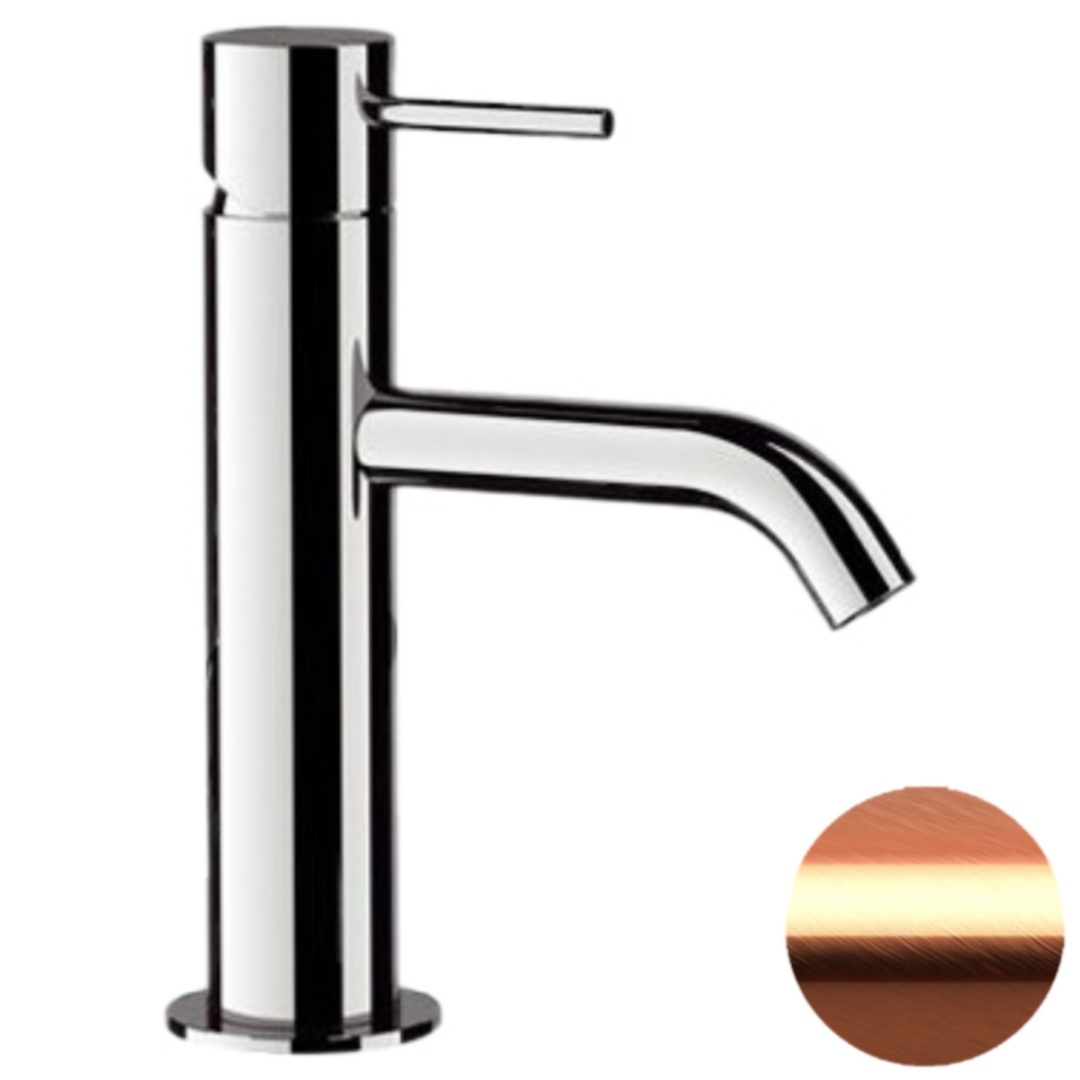 Смеситель для раковины Remer X Style X12RP, медь брашированная в строительном магазине