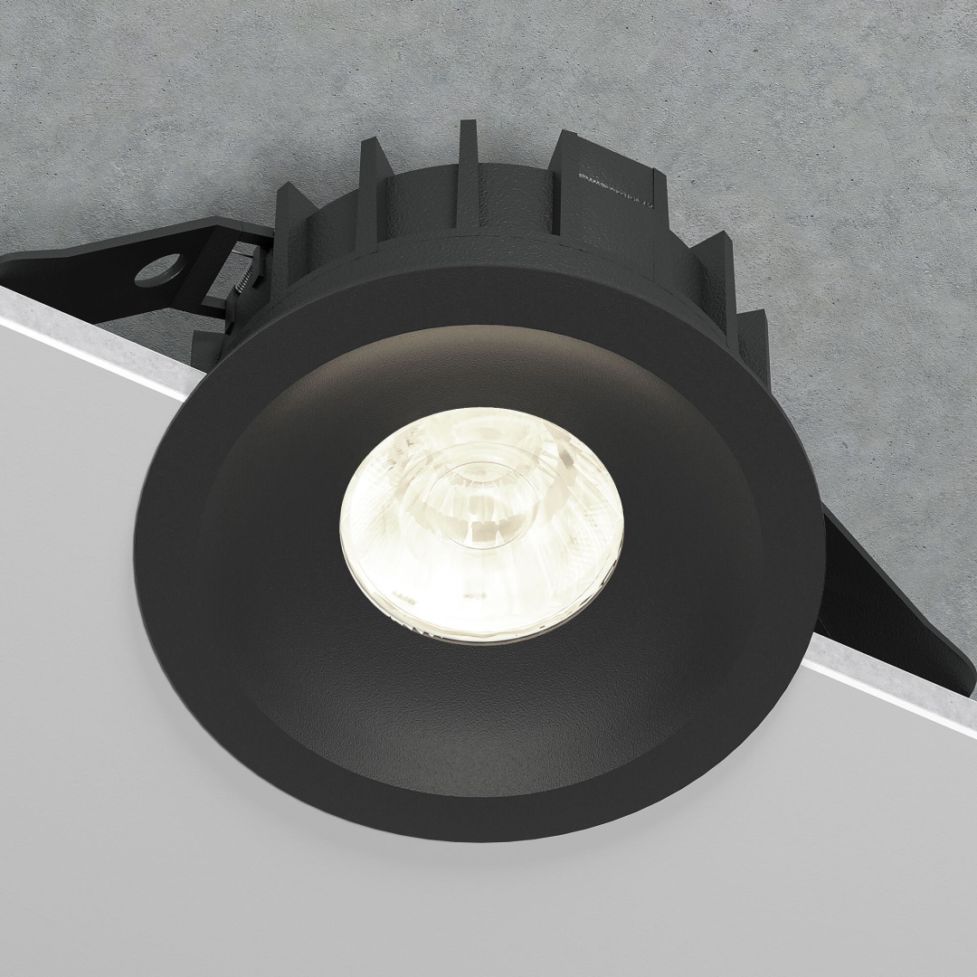 Светильник встраиваемый светодиодный Combi 20W 4000K черный 25069/LED в строительном магазине