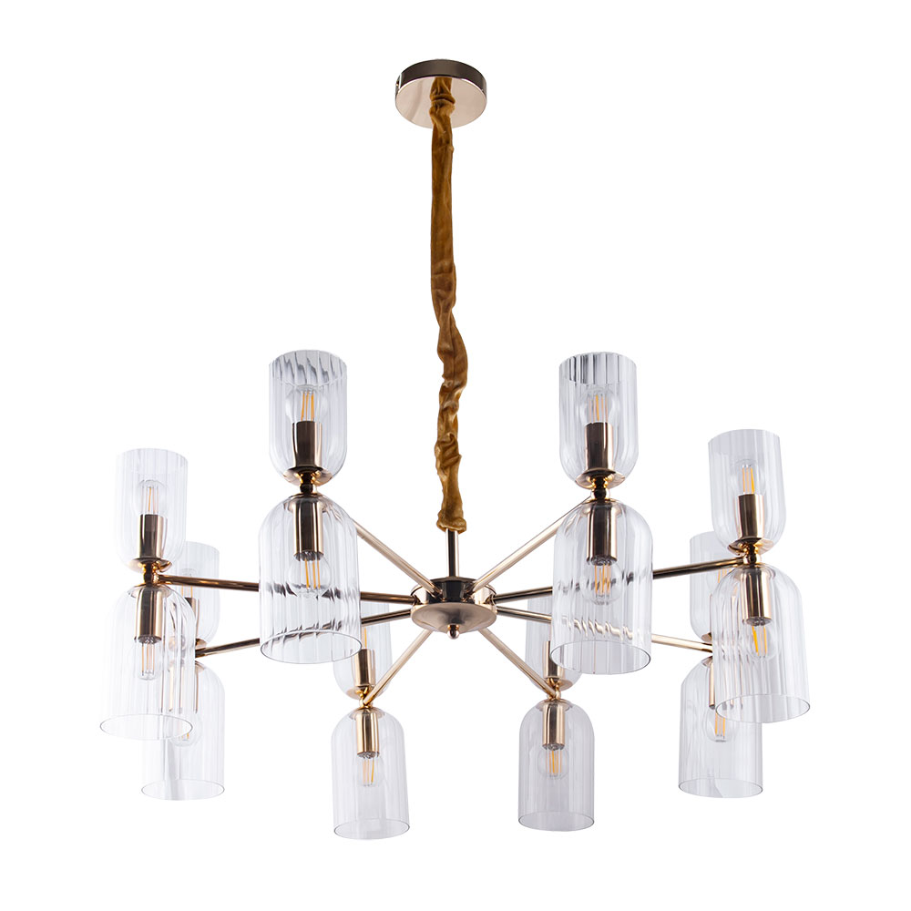 Подвесная люстра Arte Lamp CHARM A1623LM-16GO в строительном магазине
