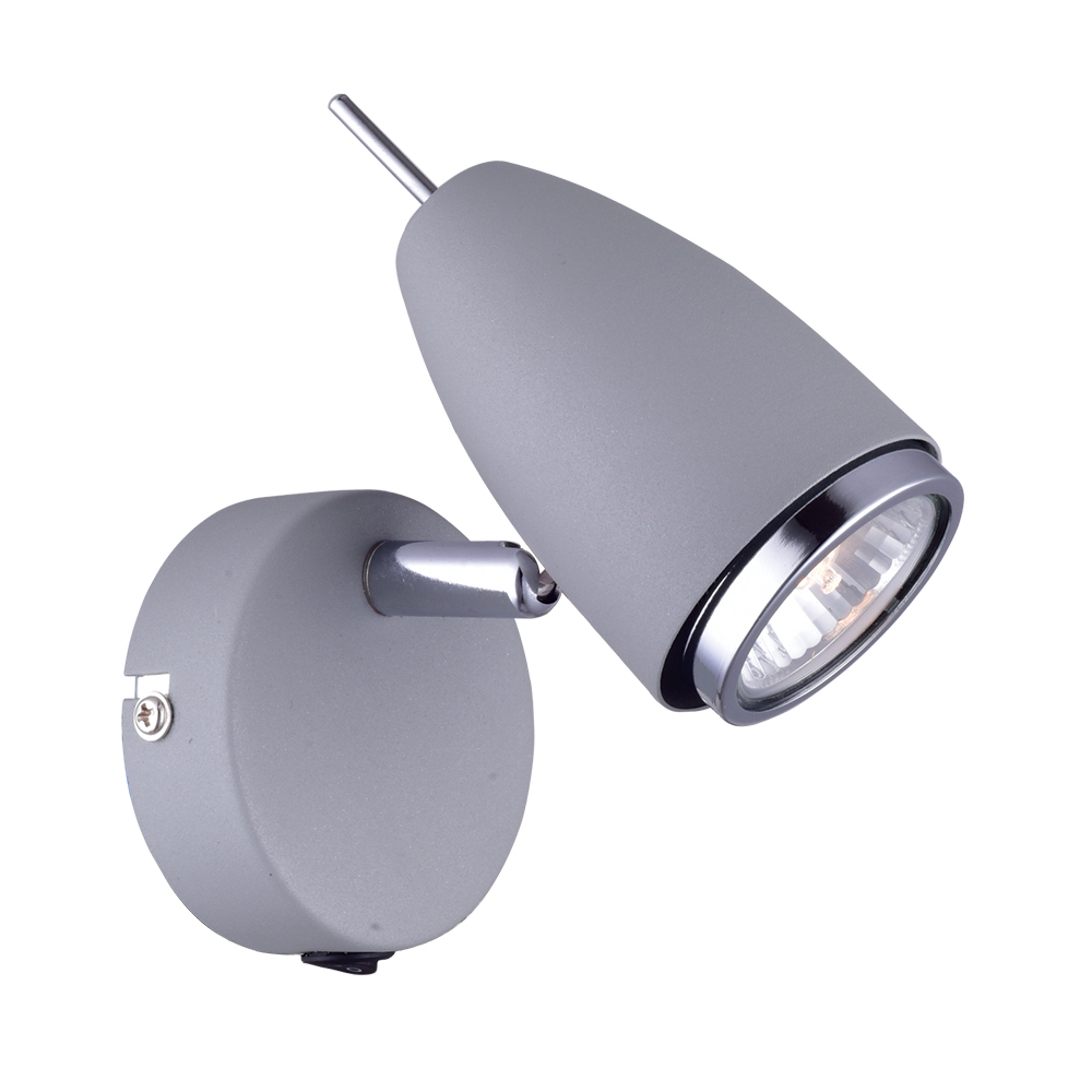Спот Arte Lamp REGISTA A1966AP-1GY в строительном магазине