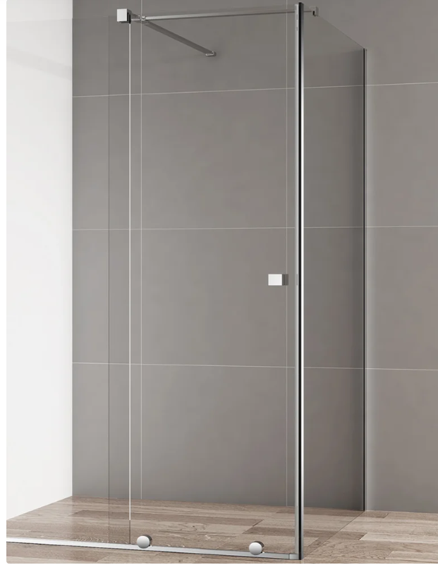 Боковая стенка CEZARES STREAM-80-FIX-C-Cr в строительном магазине