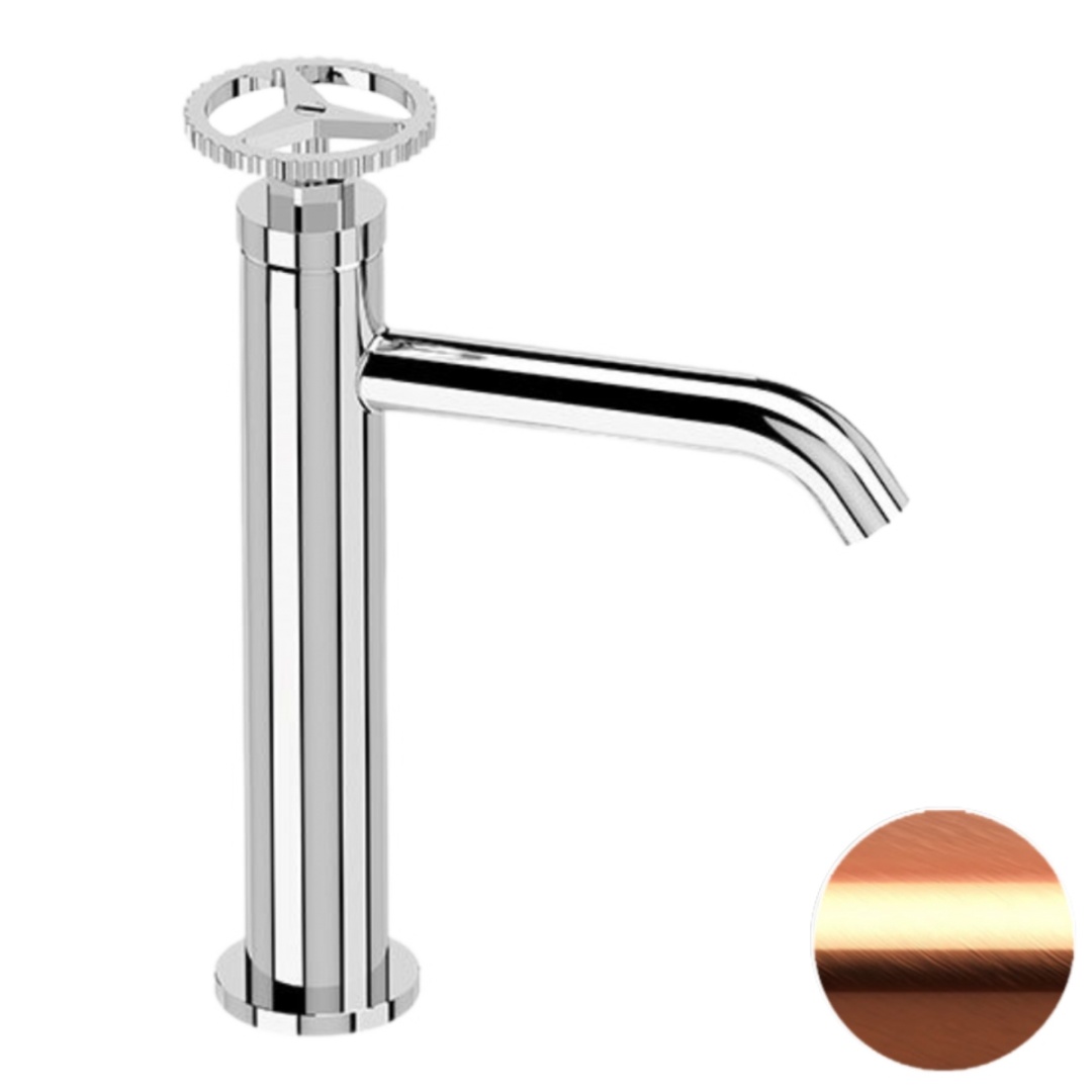 Смеситель для раковины Remer Chrono CH12ARP, медь брашированная в строительном магазине