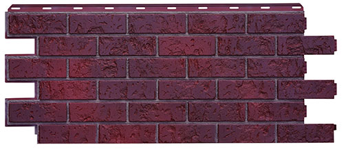 Фасадная панель Nordside Старый форт "Карминный"