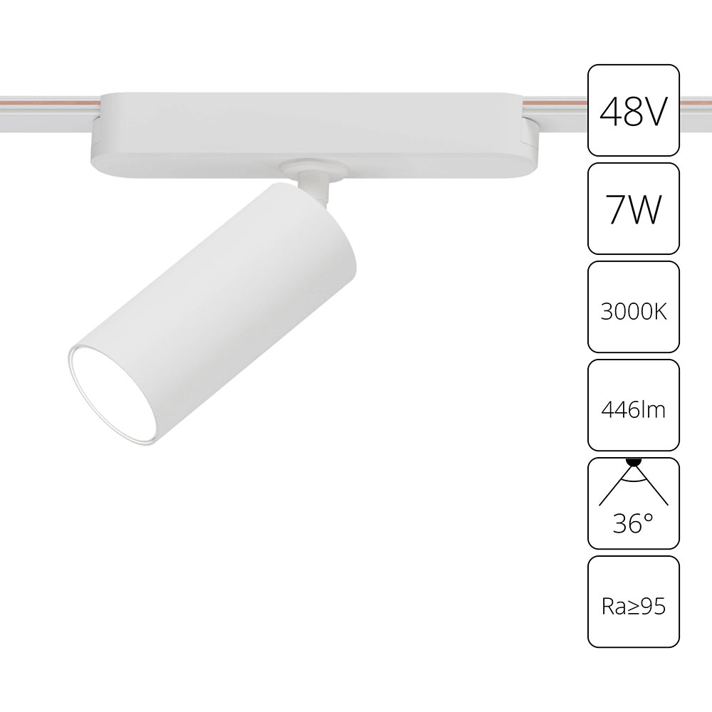 Магнитный трековый светильник Arte Lamp RAPID A1156PL-1WH в строительном магазине