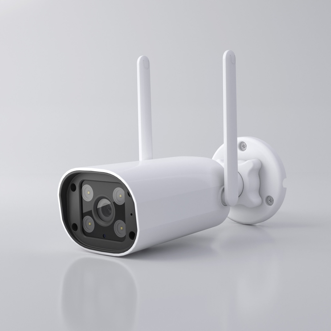 Умная видеокамера белая IP65 76500/01 в строительном магазине