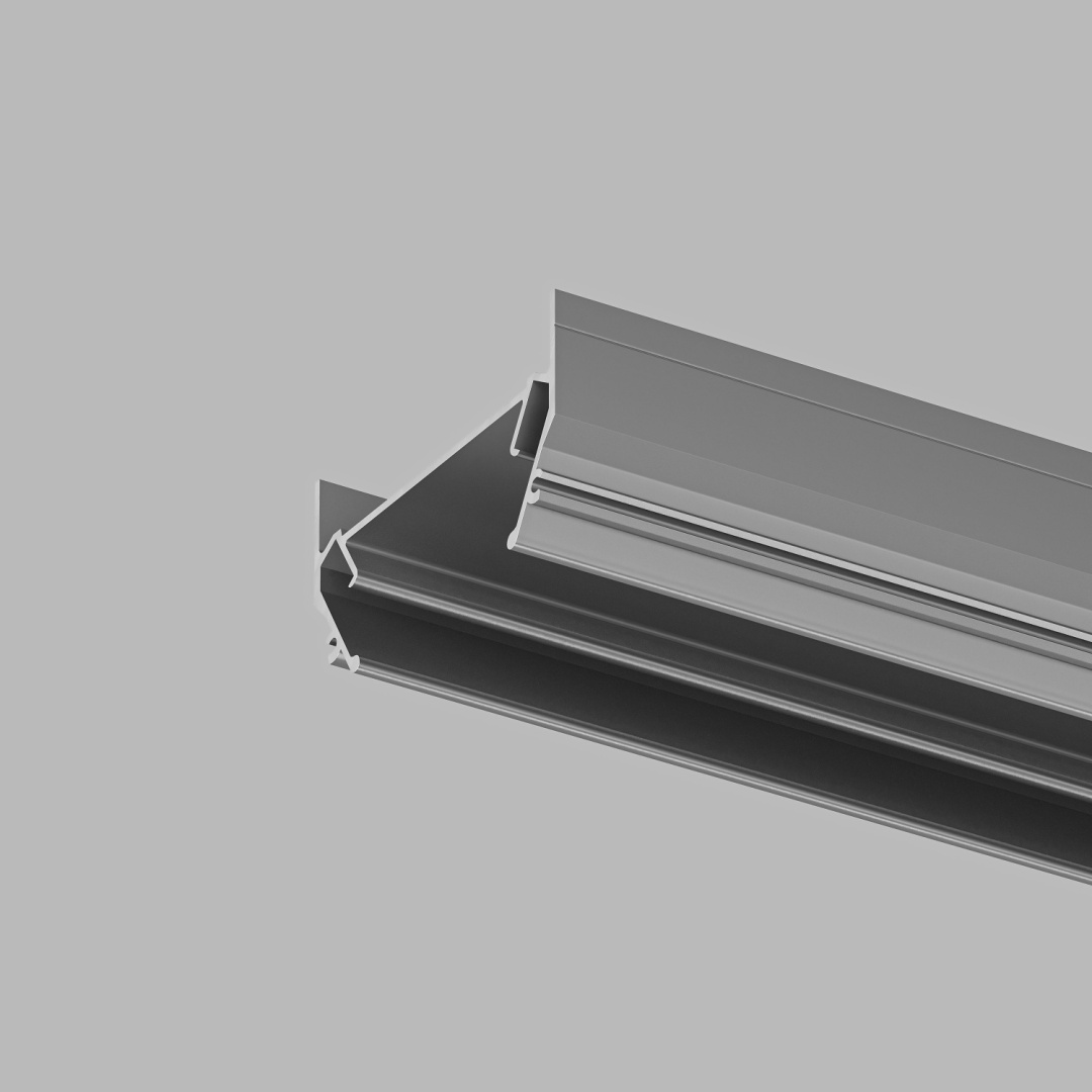 TR3050-AL Закладной профиль под шинопровод для натяжного потолка 2м в строительном магазине