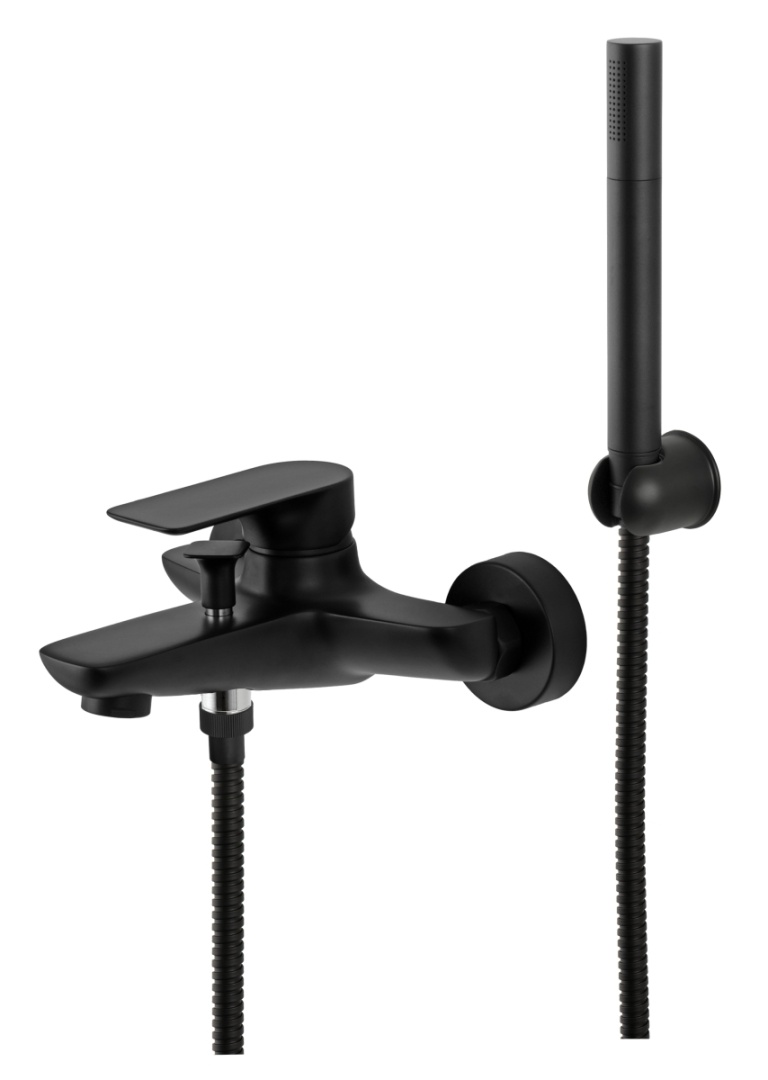 Смеситель для ванны Remer Infinity I02NO, черный матовый в строительном магазине