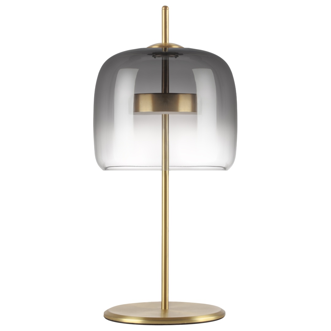 804918 Настольная лампа CUPOLA LED 9W 450LM ЗОЛОТО/ДЫМЧАТЫЙ 3000K в строительном магазине