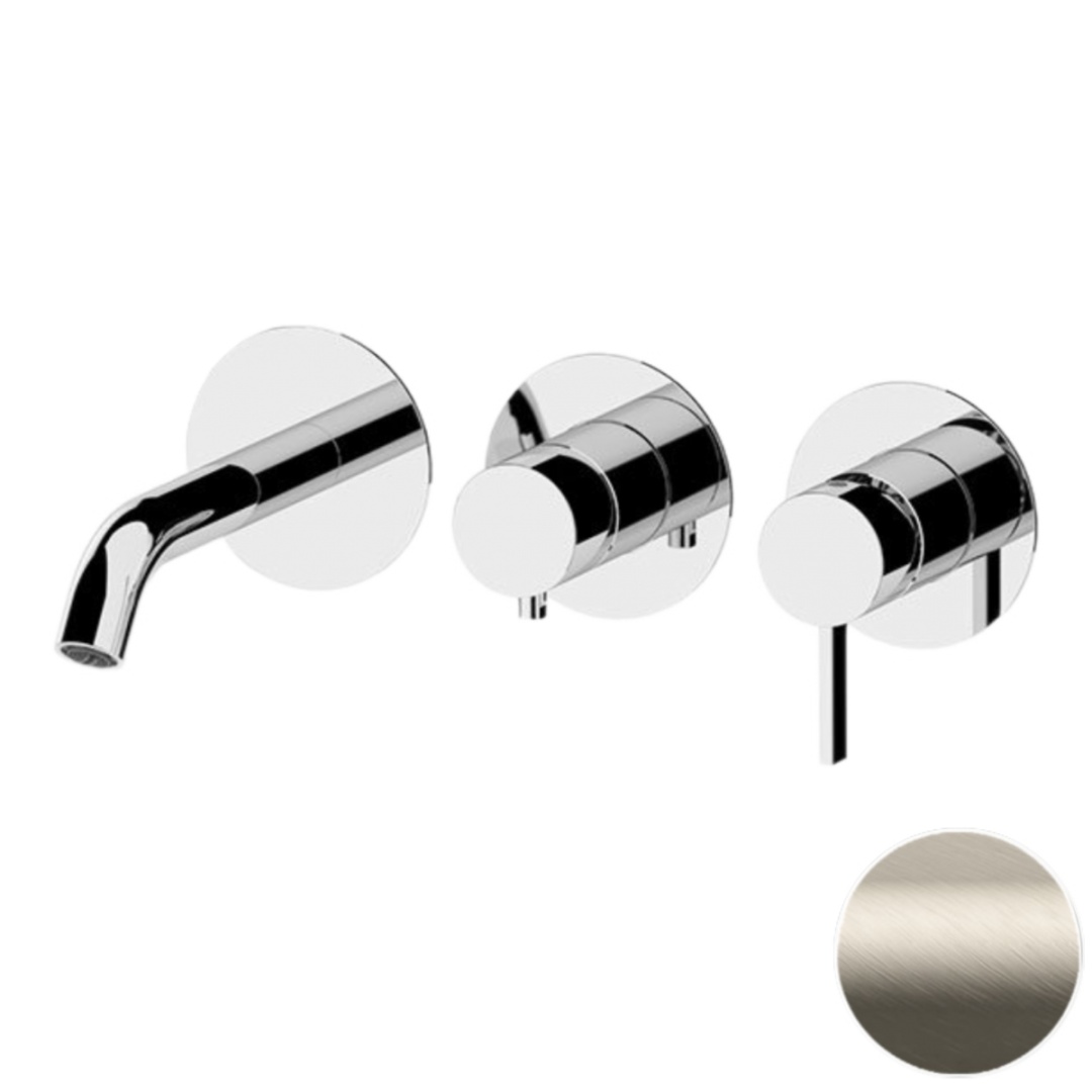 Смеситель для ванны Remer Metrica MC54D2PXV, сталь в строительном магазине