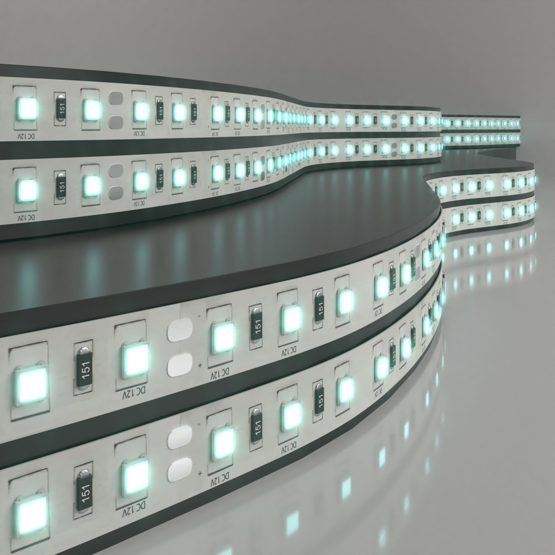 Светодиодная лента 12 В 14.4 Вт/м 60 Led/м 5050 IP20, холодный белый 6500К, 5 м Лента светодиодная 12V 14,4W 60Led 5050 IP20 холодный белый, 5м в строительном магазине