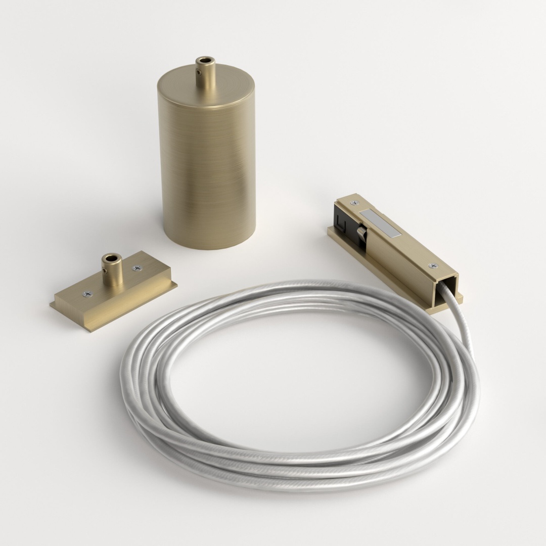 Brass Line Подвесной комплект для подключения трековой системы освещения к питанию латунь боковой 85009/00 85009/00 в строительном магазине