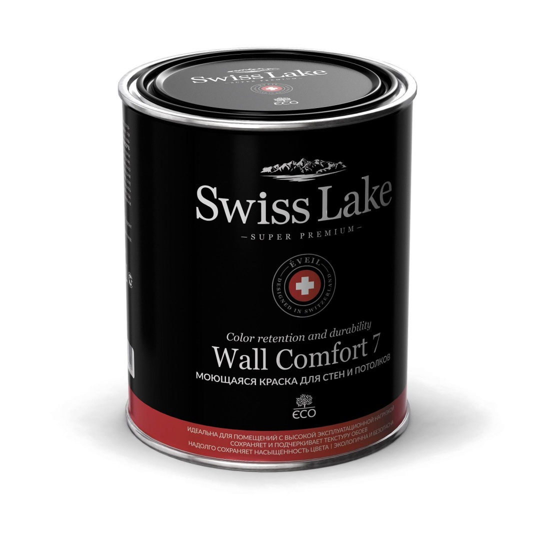 Краска для стен и потолков Wall Comfort 7 матовая 2,7л в строительном магазине