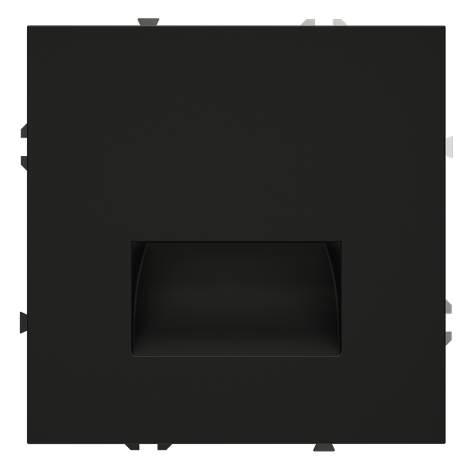 Подсветка светодиодная встраиваемая VOLTUM S70, (черный матовый) в строительном магазине