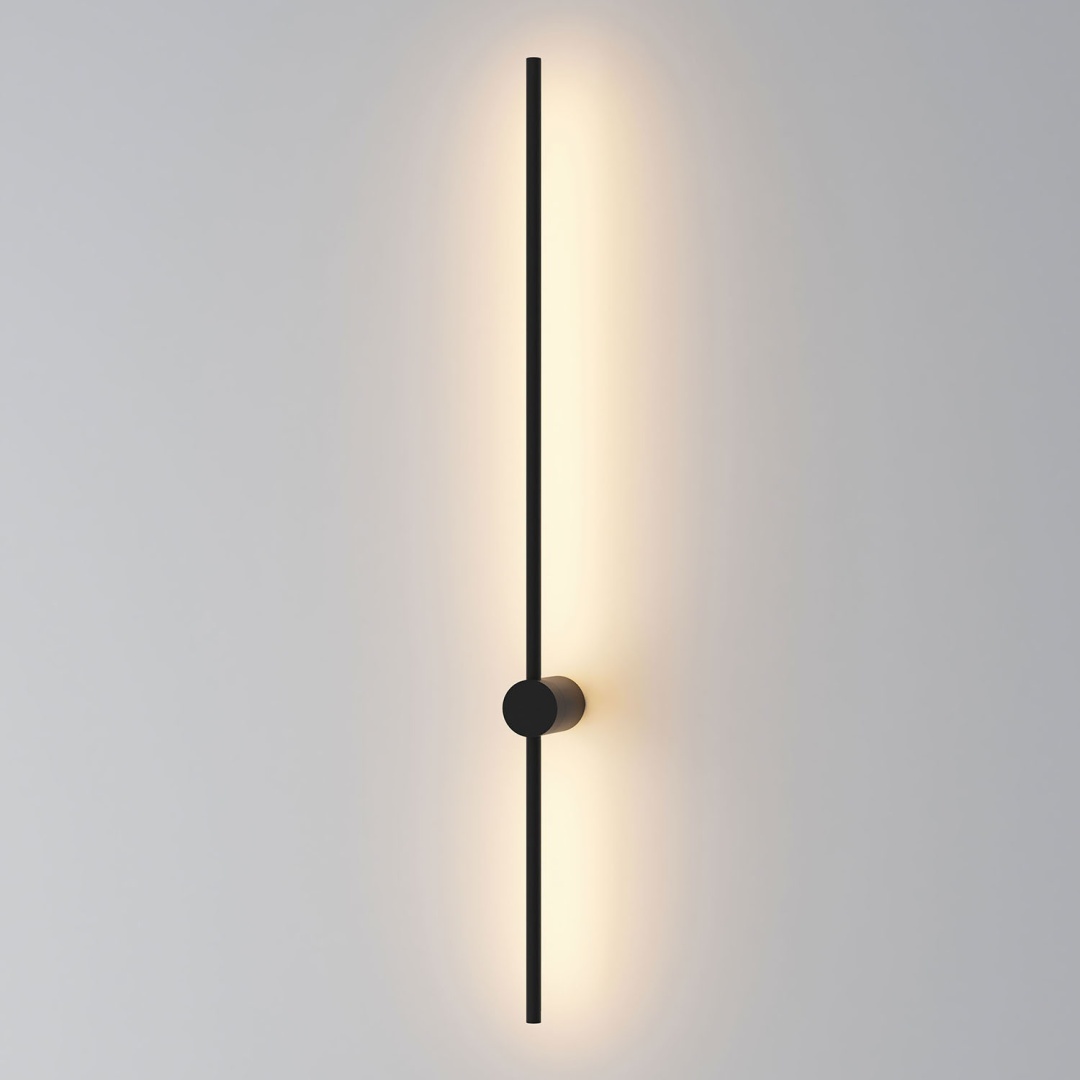 DK5014-BK Бра 1000 мм, 3000К, IP20, 12 Вт, черный, алюминий в строительном магазине