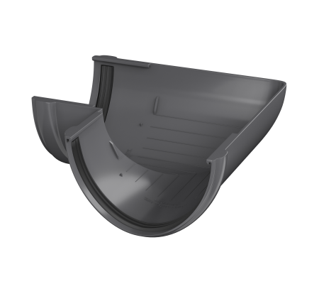 Угол Желоба 90 гр. ТехноНиколь серый