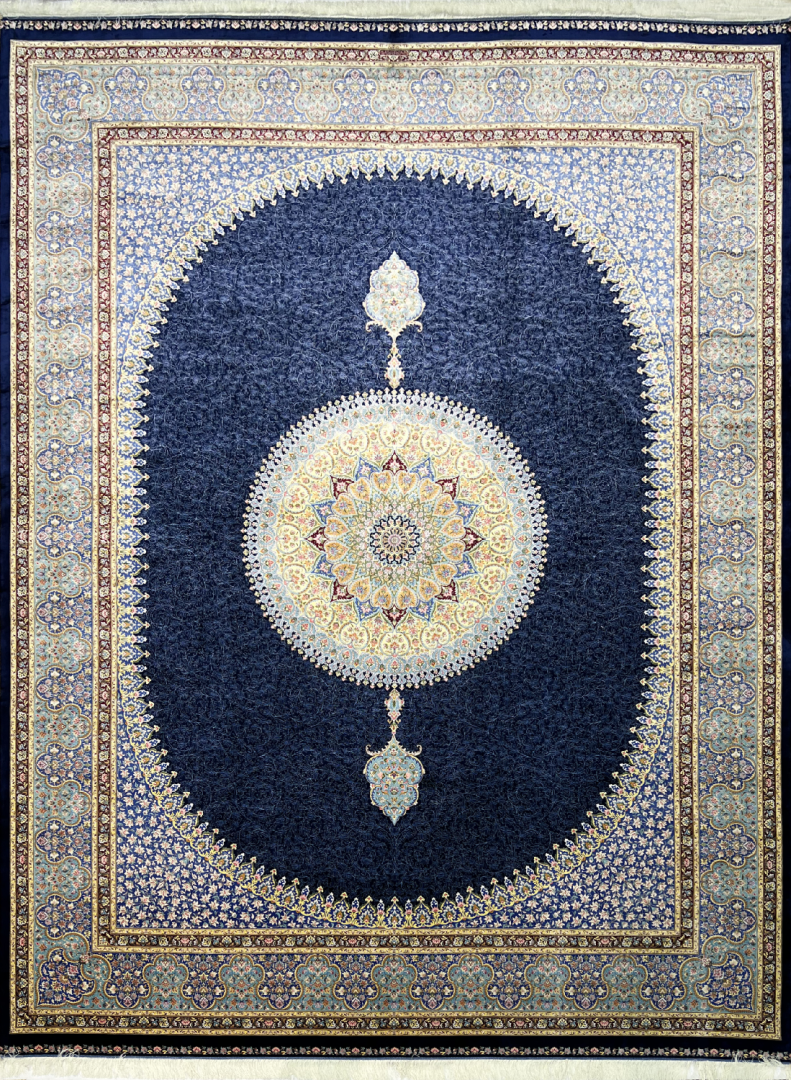 Авторский ковер 5565 DARK BLUE MAVY BLUE в строительном магазине