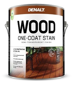 Масло по дереву для наружного и внутреннего применения DENALT WOOD One-Coat SEMI-TRANSPARENT Finish 6407 полупрозрачное 0,927л