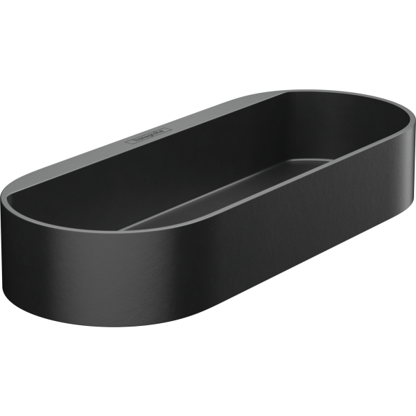 Контейнер Hansgrohe WallStoris 27913670, матовый черный в строительном магазине