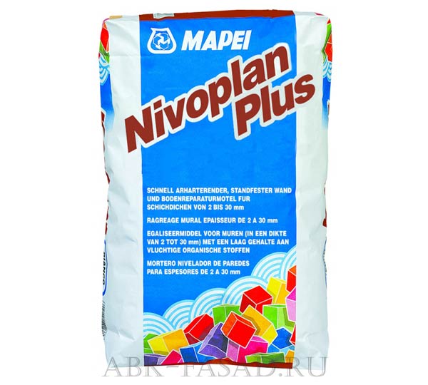 Цементный раствор Mapei NIVOPLAN PLUS