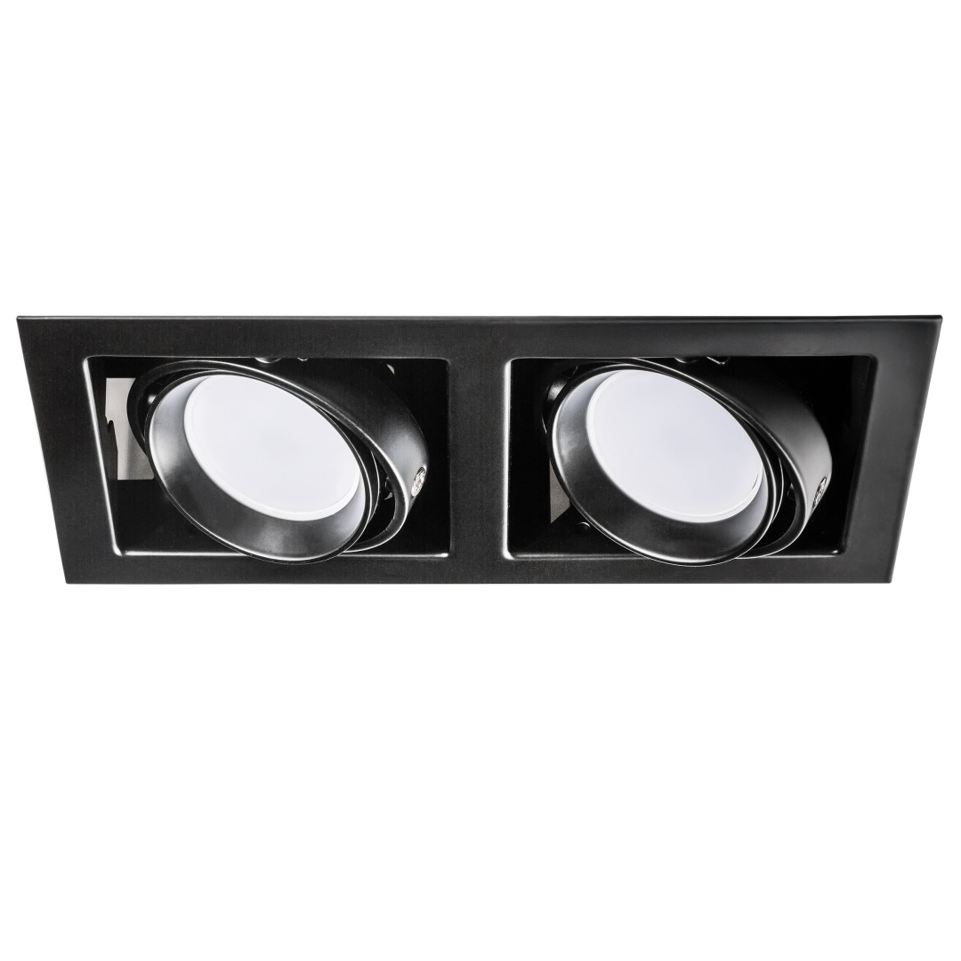 214028 Светильник CARDANO 16Х2 MR16/HP16 ЧЕРНЫЙ в строительном магазине