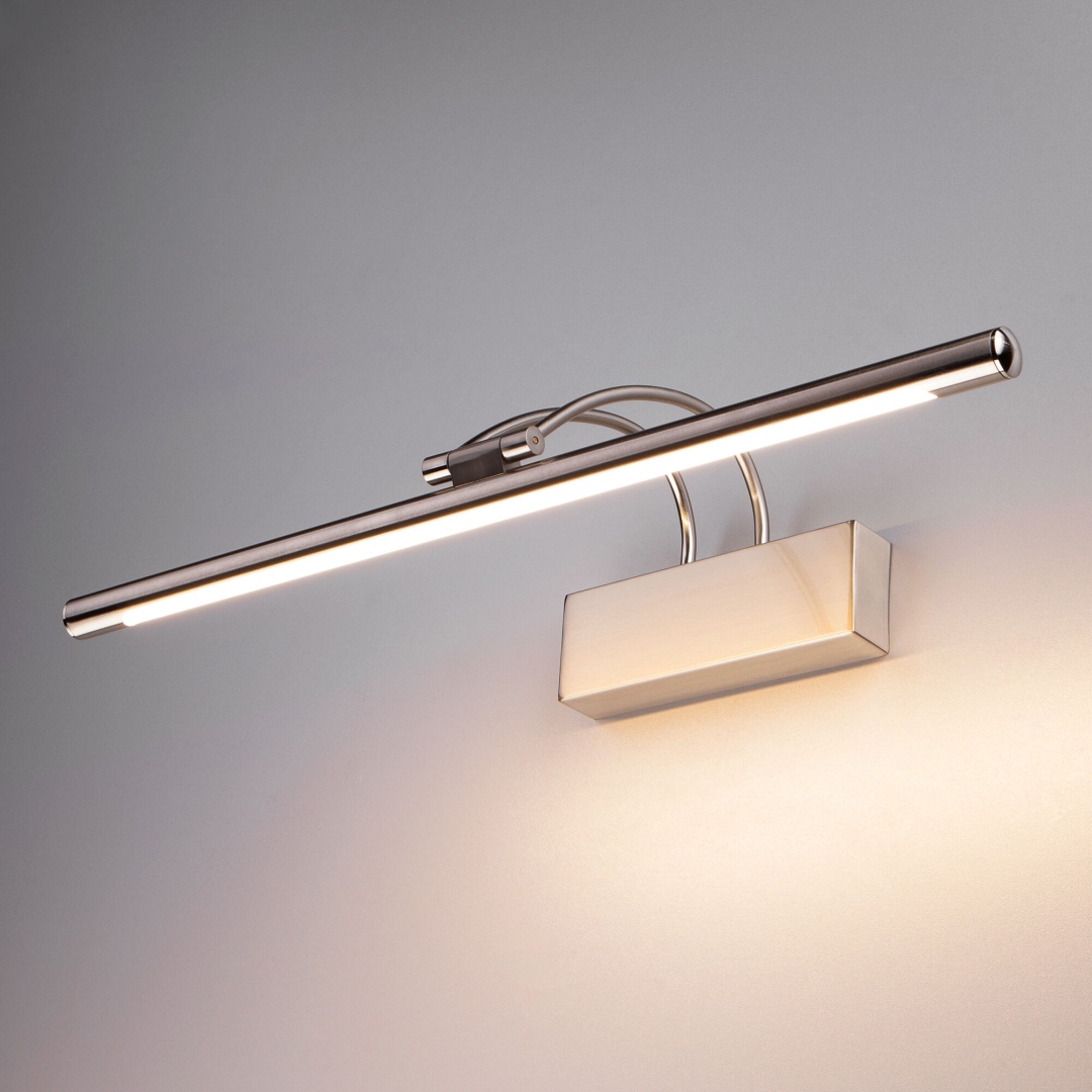Настенный светодиодный светильник Simple MRL LED 10W 1011 IP20 никель в строительном магазине