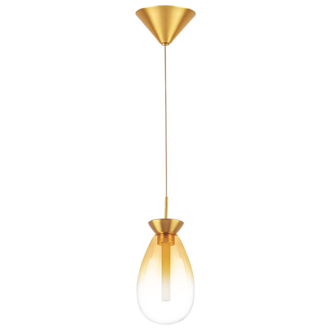 805113 Люстра COLORE LED 1х4W 220LM ЗОЛОТО/ЯНТАРЬ 3000K в строительном магазине