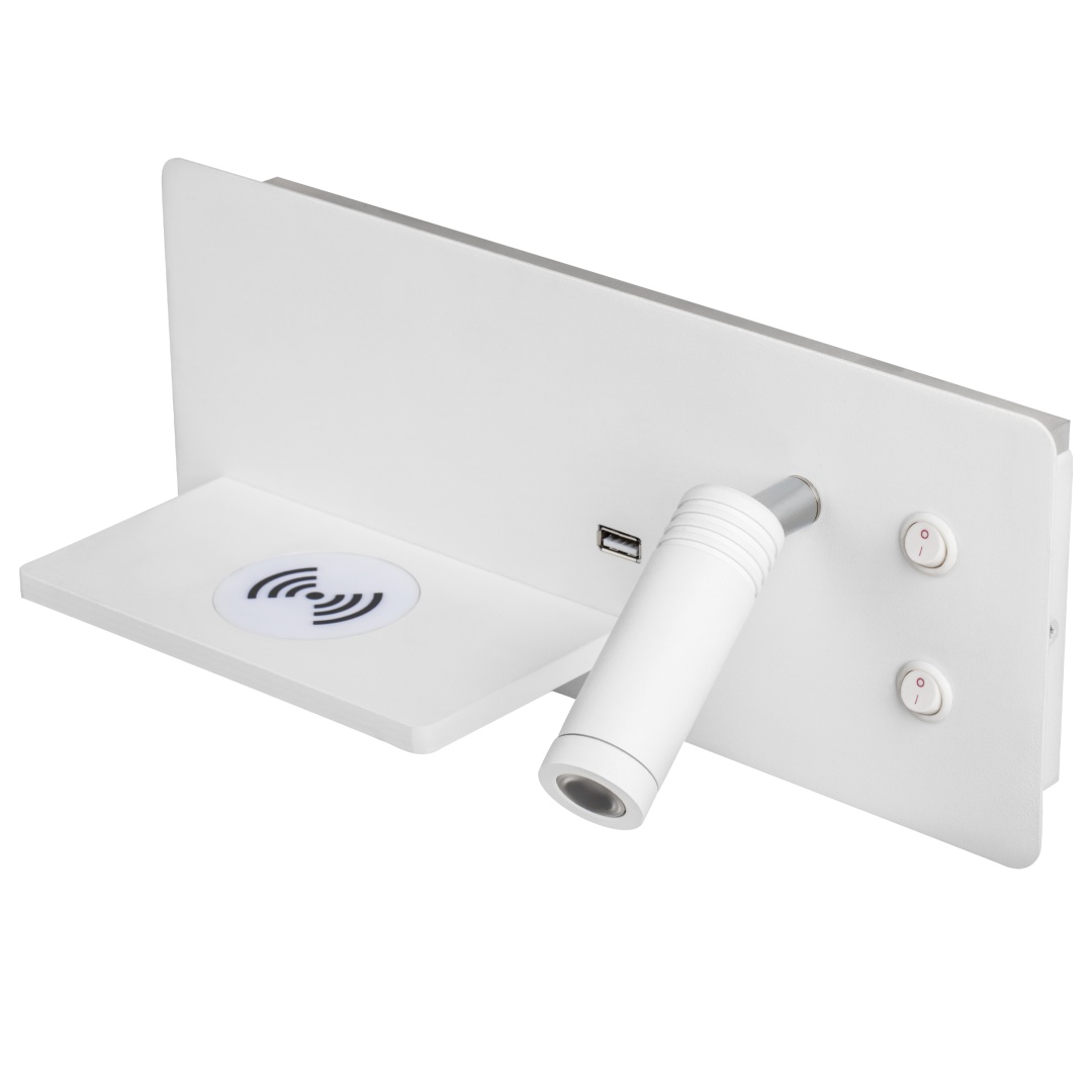 808546 Бра MURO 4,5W+3W LED 360LM+240LM БЕЛЫЙ 3000K в строительном магазине
