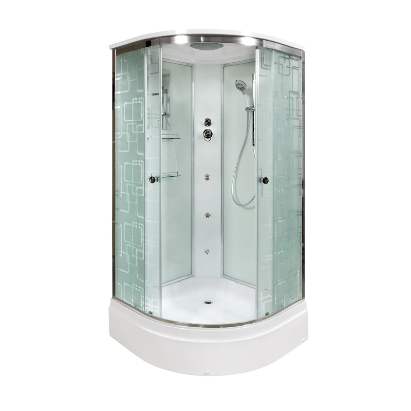 Душевая кабина Deto EM 2780 с гидромассажем в строительном магазине