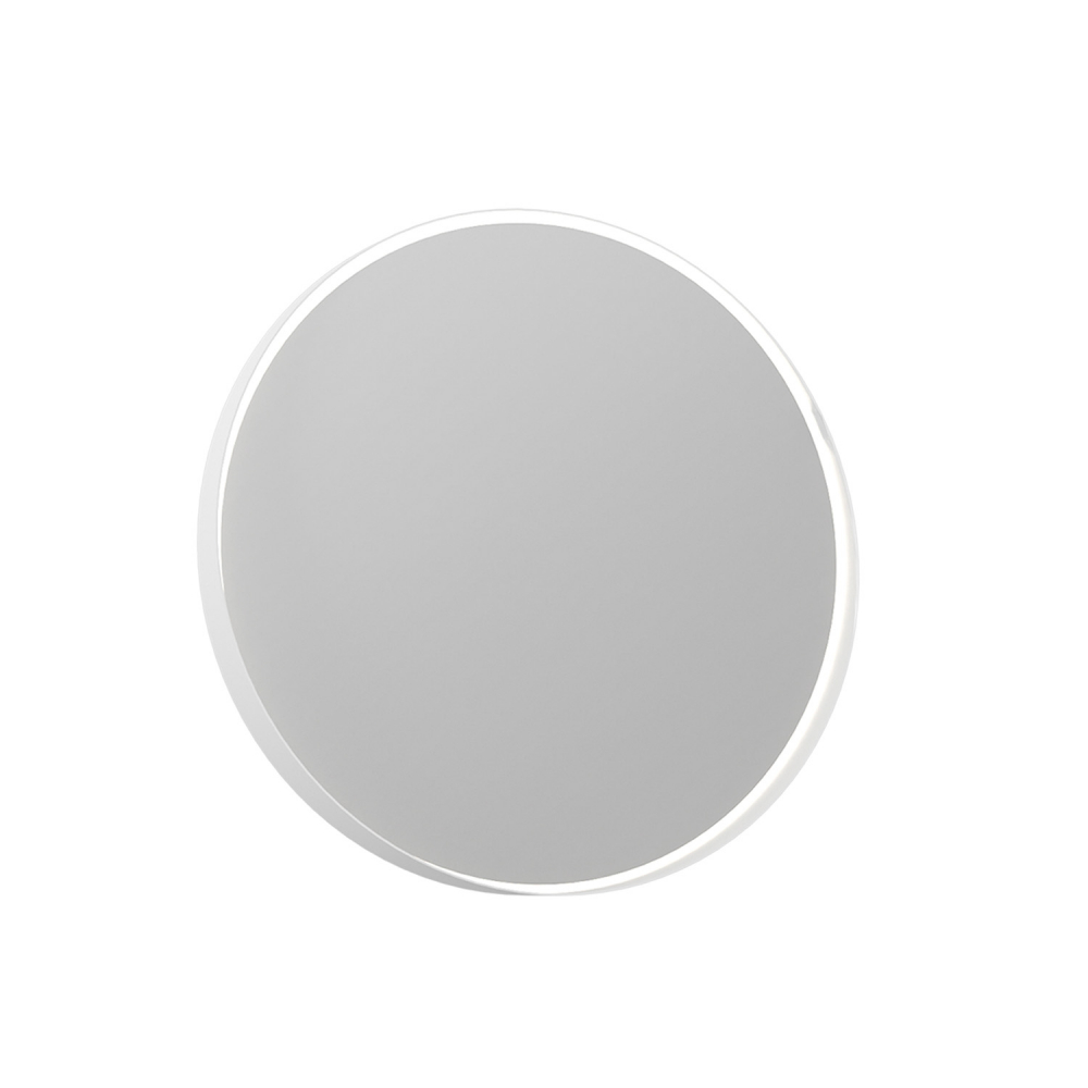 Зеркало ORKA Moonlight 90x90 c LED подсветкой, белый матовый в строительном магазине