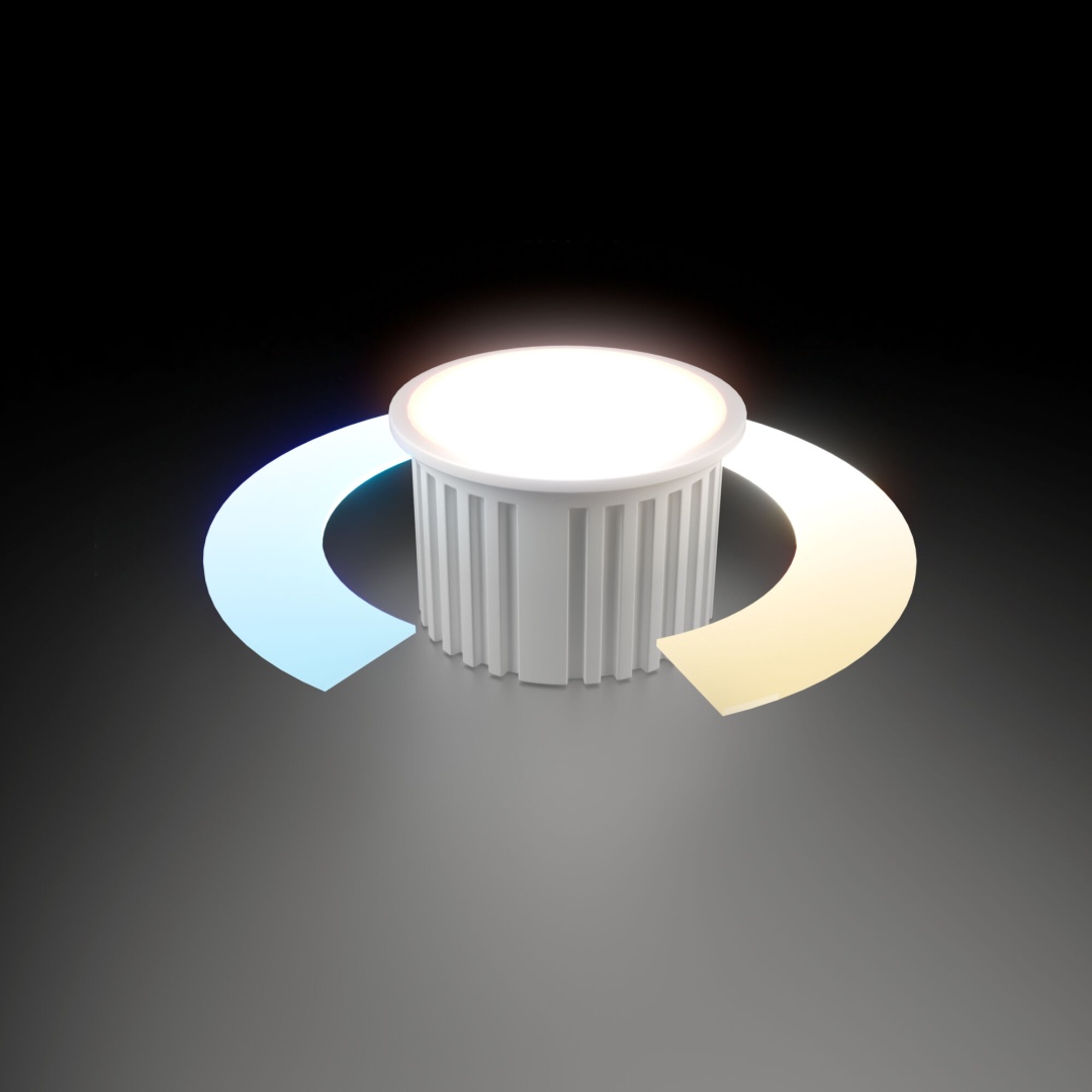 Умный светодиодный модуль 7W 2700-6500K 113° CCT+DIM (BMGU1005) BMGU1005 в строительном магазине