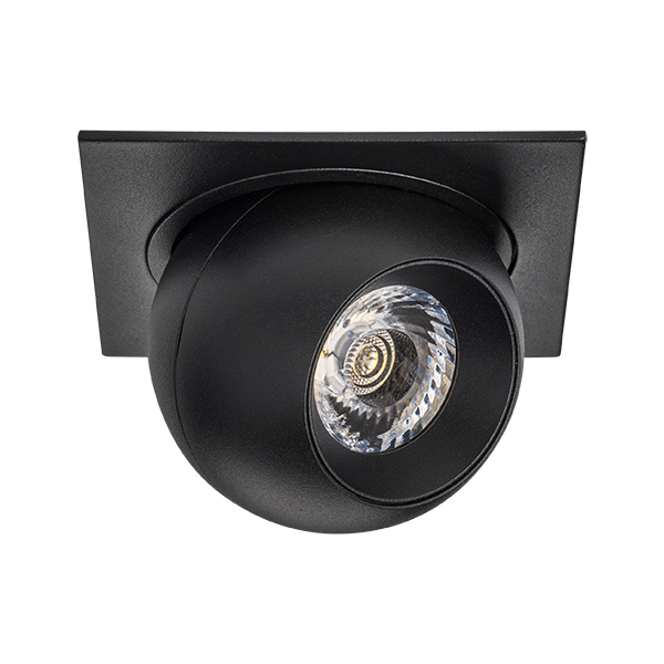 i51772 Светильник INTERO LED 9W 850LM 24G ЧЕРНЫЙ 3000K (217517+217072) в строительном магазине