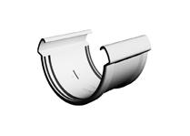 LUX Соединитель желоба Docke ПВХ Пломбир