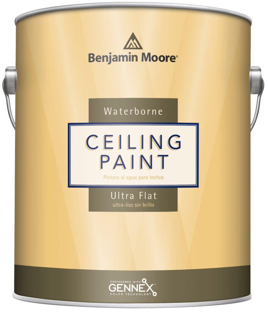 Краска для потолка Benjamin Moore Waterborne Ceiling Paint 508 ультра-матовая 0,9л в строительном магазине