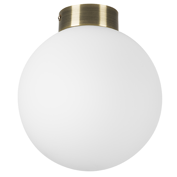 812021 Люстра GLOBO 1х40W E14 antique bronze/white в строительном магазине
