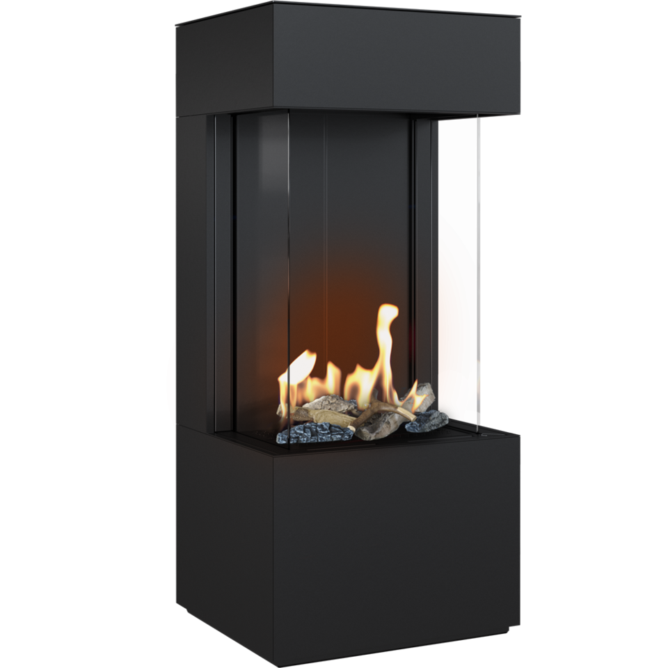 Каминокомплект газовый Kratki PRO LEO HOME BOX LP/45/68/G31/37MBAR/C (баллон) в строительном магазине