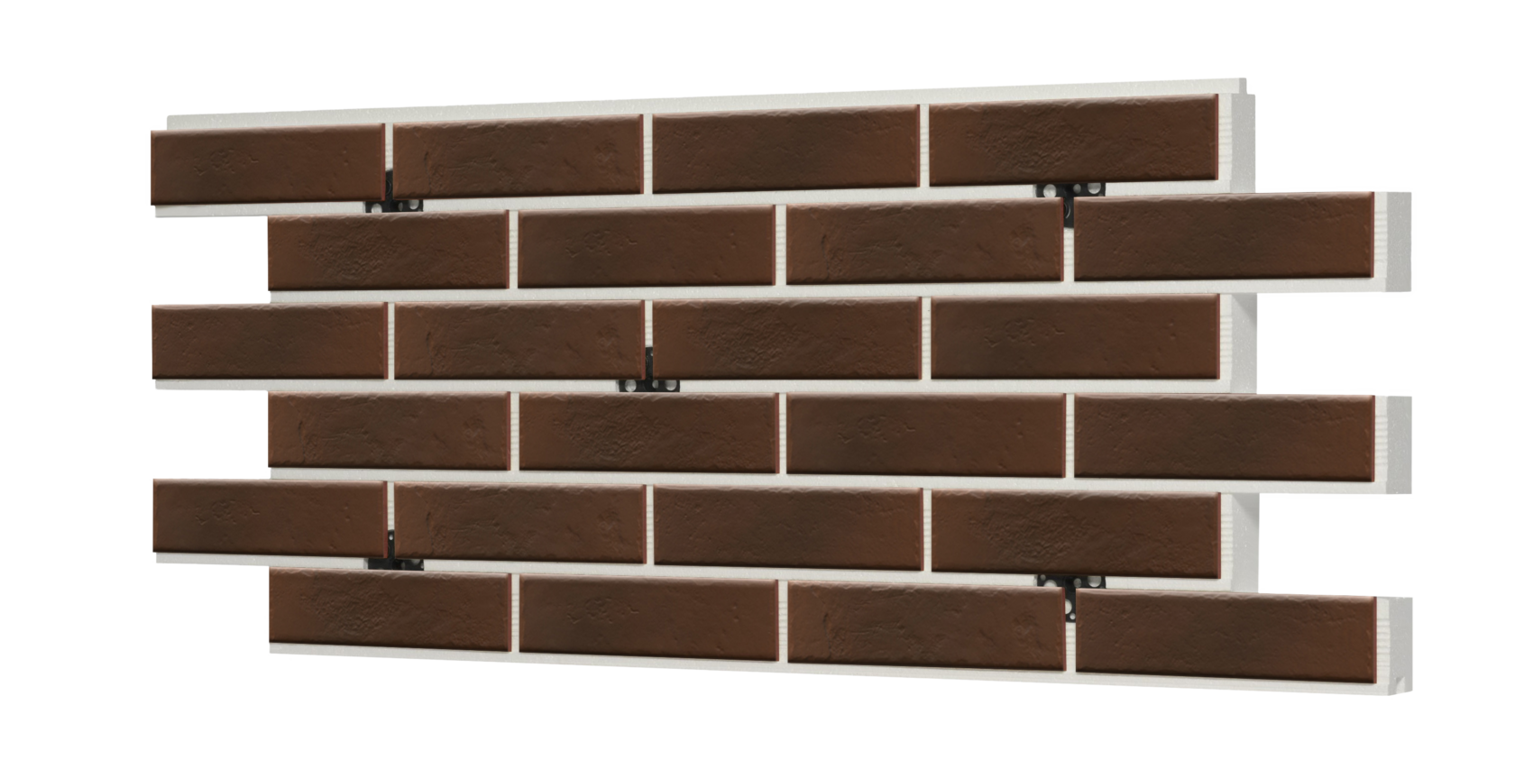 Термопанель ППС Cerrad Old Castle Brown 102,5x45,5