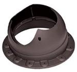 Krovent Base-VT Seam основание вентиляционной трубы под фальц коричневый (RAL 8017)