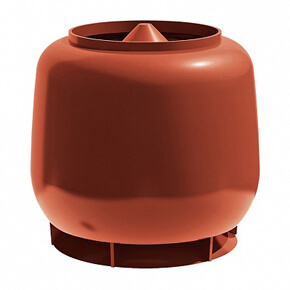 Колпак для трубы ТехноНиколь D110 Красный