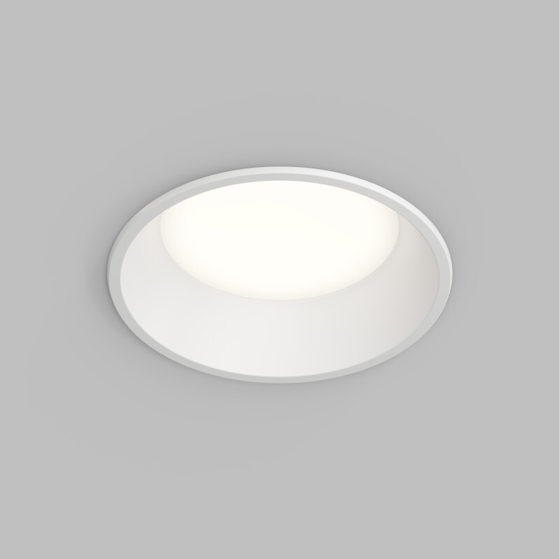 Встраиваемый влагозащищенный светильник TRIM, 18 Вт LED 3000-4000-6500K, IP44, алюминий, акрил в строительном магазине