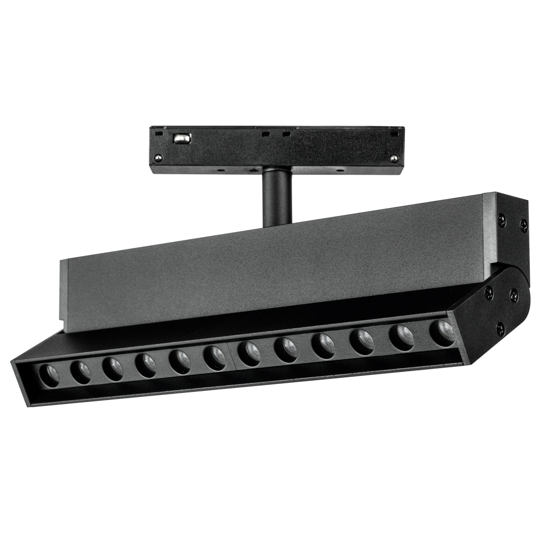 259047 Светильник 48V поворотный д/трека UNO LED 12W 800LM 24G ЧЕРНЫЙ МАТОВЫЙ 4000K в строительном магазине