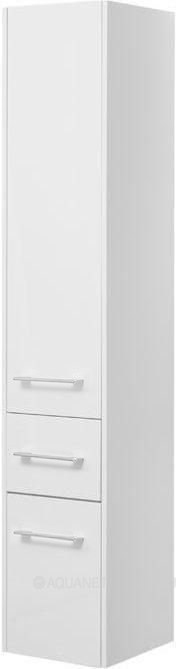 Шкаф-пенал Aquanet Августа 35 L белый (ручки хром) 00274026 в строительном магазине