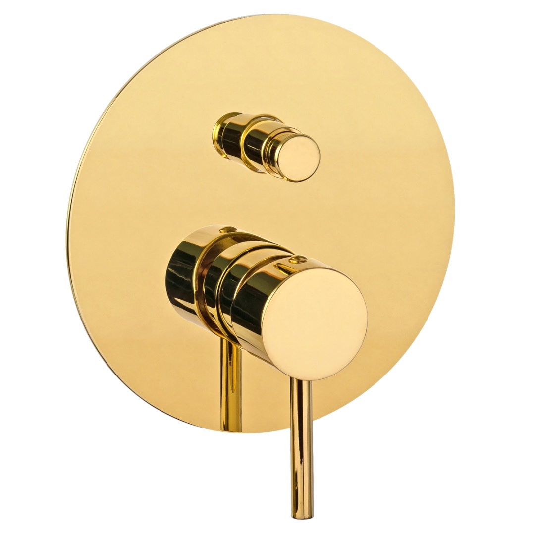 Смеситель для душа Remer X Style X09KBDO, золото глянцевое в строительном магазине