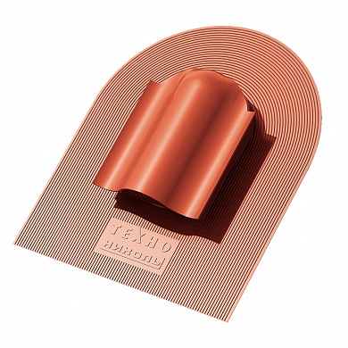 Аэратор КТВ скатный ТехноНиколь Красный