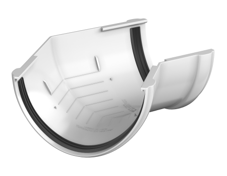 Угол Желоба 135 гр. ТехноНиколь Белый